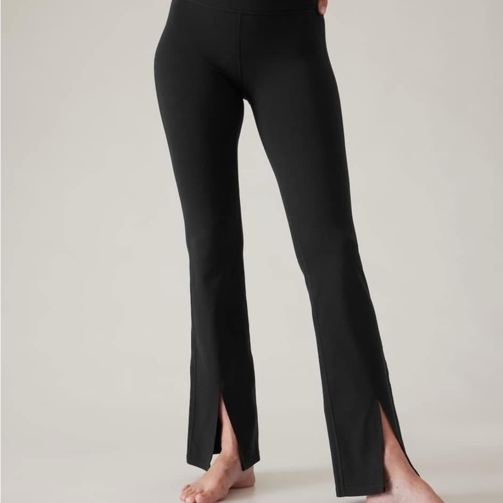 Athleta split hem leggings
